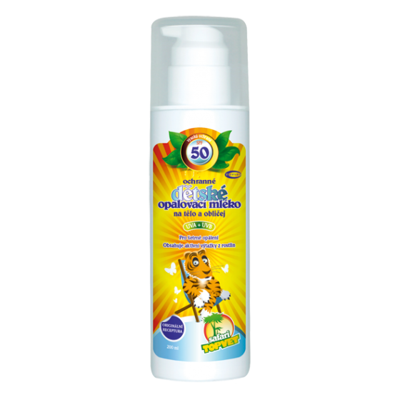 Dětské opalovací mléko SPF 50 200 ml Dětské opalovací mléko SPF 50 200 ml