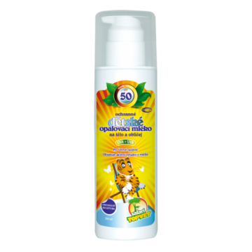 Dětské opalovací mléko SPF 50 200 ml Dětské opalovací mléko SPF 50 200 ml