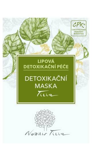 Detoxikační maska Tilia 3 ml - vzorek sáček Detoxikační maska Tilia 3 ml - vzorek sáček