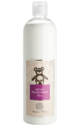 Dětské tělové mléko Klára 500 ml Dětské tělové mléko Klára 500 ml