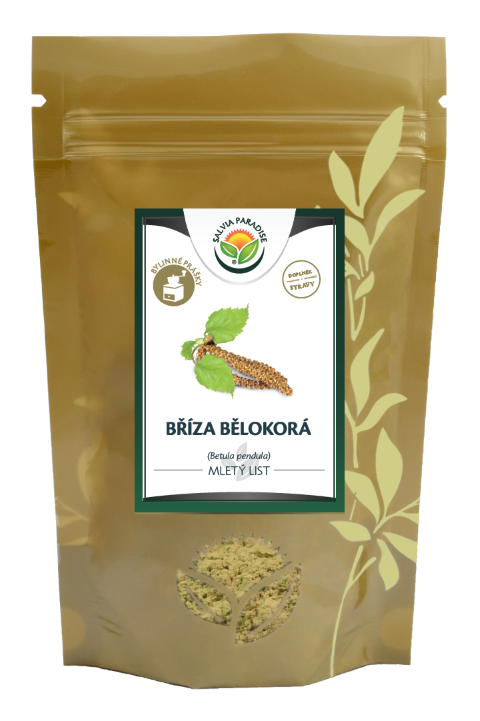 Bříza bělokorá list mletý 100g Bříza bělokorá list mletý 100g
