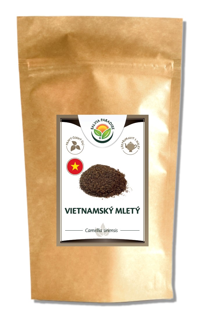 Vietnamský černý mletý čaj 100 g Vietnamský černý mletý čaj 100 g