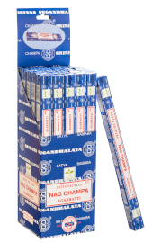 Krabička vonných tyčinek - satya nagchampa 10 gms (25 ks v balení)