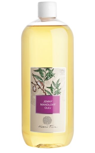 Mandlový olej jemný: 1000 ml Mandlový olej jemný: 1000 ml