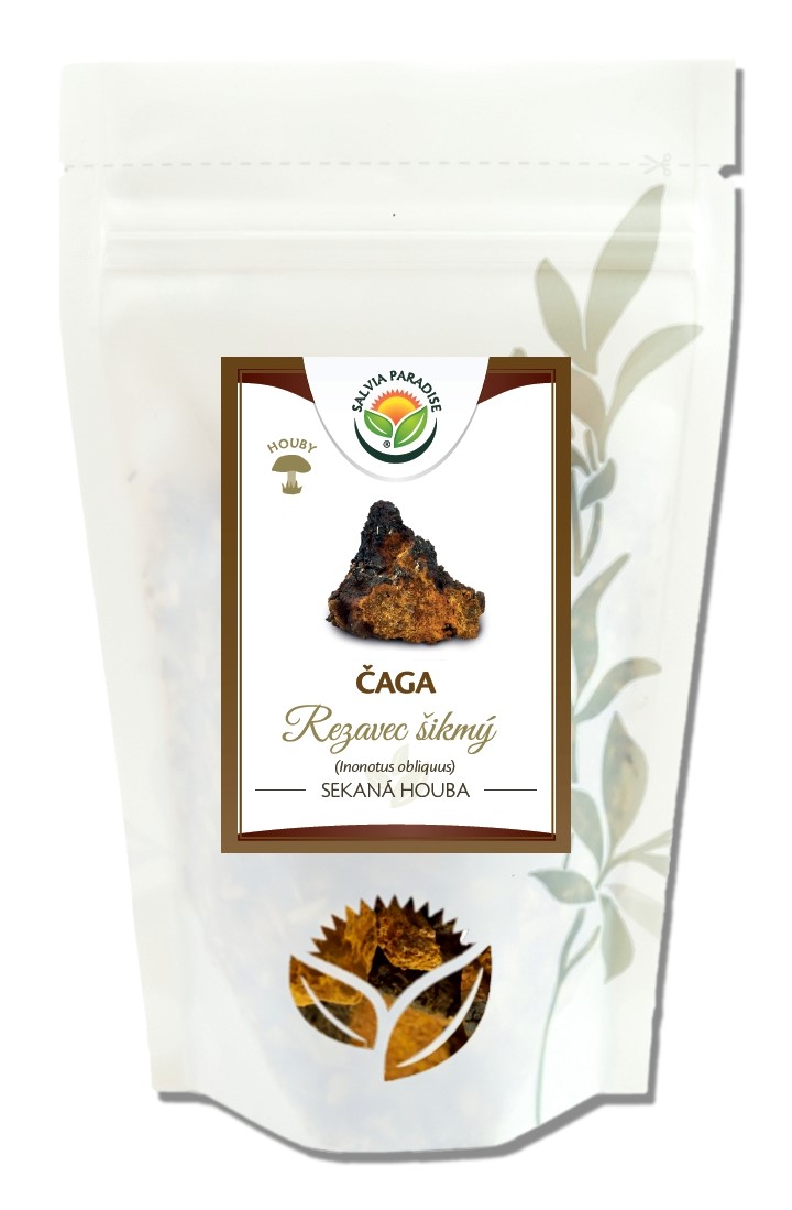 Čaga - chaga - rezavec šikmý 150 g Čaga - chaga - rezavec šikmý 150 g