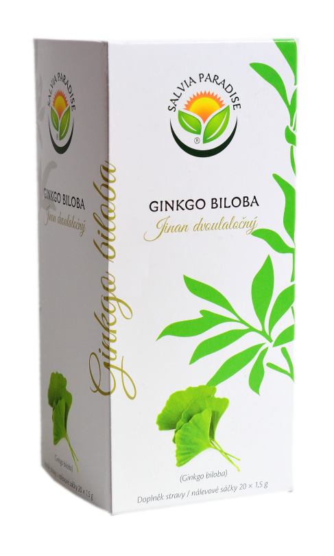 Ginkgo biloba nálevové sáčky 20 x 1.5 g Ginkgo biloba nálevové sáčky 20 x 1.5 g