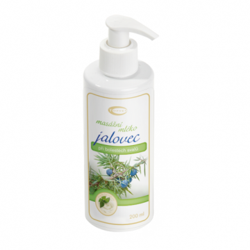 Jalovcové masážní mléko 200 ml Jalovcové masážní mléko 200 ml