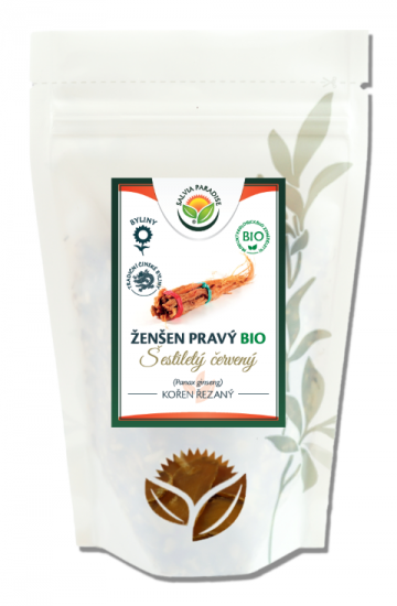 Ženšen pravý červený 6letý krájený BIO 1000 g Ženšen pravý červený 6letý krájený BIO 1000 g