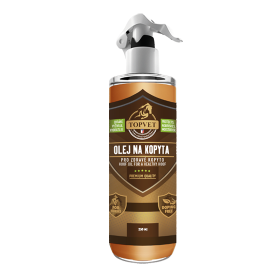 Olej na kopyta - pro zdravé kopyto 250 ml Olej na kopyta - pro zdravé kopyto 250 ml