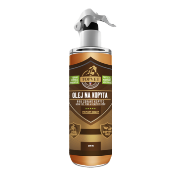 Olej na kopyta - pro zdravé kopyto 250 ml Olej na kopyta - pro zdravé kopyto 250 ml