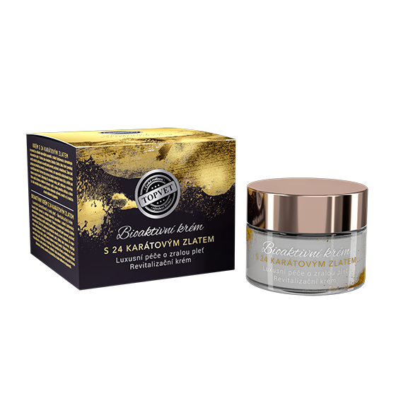 Bioaktivní krém s 24 karátovým zlatem 50 ml Bioaktivní krém s 24 karátovým zlatem 50 ml