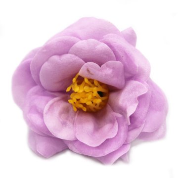 Mýdlové květy - kamélie - světle fialová (36 ks v balení)