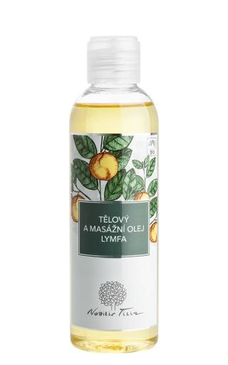 Tělový a masážní olej Lymfa 200 ml Tělový a masážní olej Lymfa 200 ml