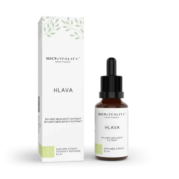 Hlava AF tinktura, kapky bez alkoholu 25 ml