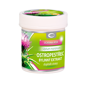 Ostropestřec bylinný extrakt - kapsle 60 ks Ostropestřec bylinný extrakt - kapsle 60 ks