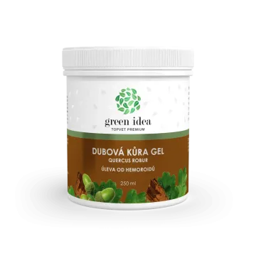 Dubová kůra masážní gel 250 ml