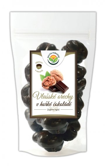 Vlašská jádra v hořké čokoládě 300 g Vlašská jádra v hořké čokoládě 300 g