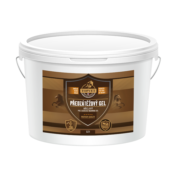 Předzátěžový gel - hřejivý 2,7 l 2700 ml Předzátěžový gel - hřejivý 2,7 l 2700 ml