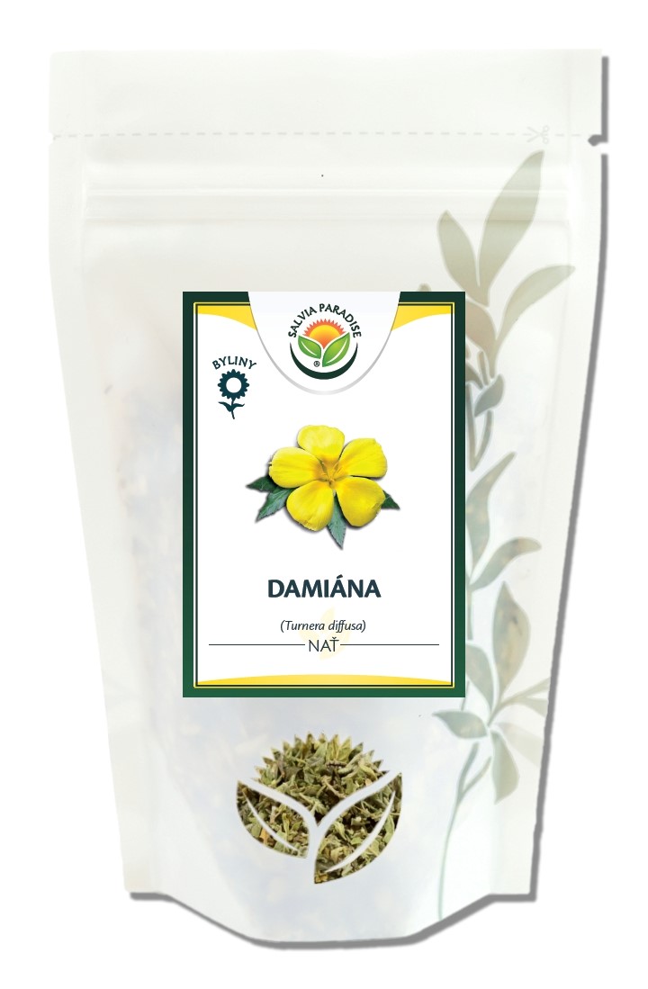 Turnera diffusa - damiána nať 50 g Turnera diffusa - damiána nať 50 g