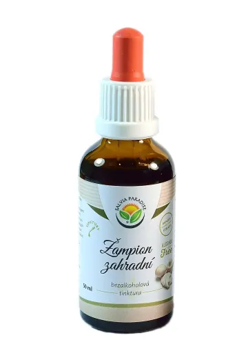 Žampion zahradní bylinné kapky (tinktura) bez alkoholu 50 ml