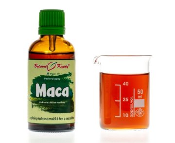 Maca (řeřicha peruánská) - bylinné kapky (tinktura) 50 ml