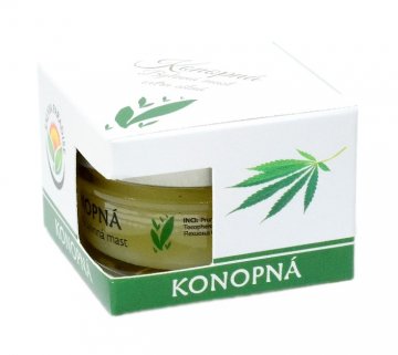 CBD konopná bylinná mast 50 ml CBD konopná bylinná mast 50 ml