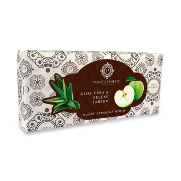 Aloe vera a zelené jablko - mýdlo 115 g Aloe vera a zelené jablko - mýdlo 115 g