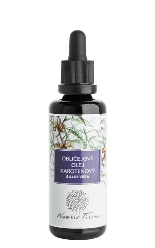 Obličejový regenerační olej Karotenový s aloe vera 50 ml Obličejový regenerační olej Karotenový s aloe vera 50 ml