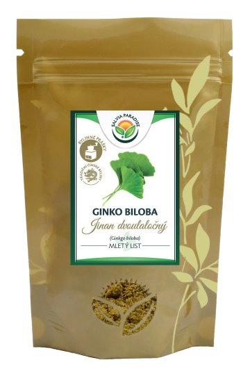 Ginkgo biloba - ginko mletý list 120g Ginkgo biloba - ginko mletý list 120g