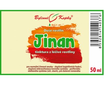 Jinan list (Ginkgo) - kapky Duše rostlin (tinktura) 50 ml