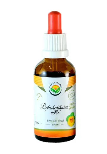 Lichořeřišnice větší bylinné kapky (tinktura) bez alkoholu 50 ml