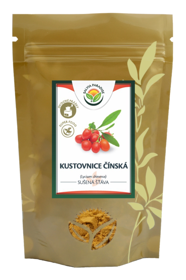 Kustovnice čínská - sušená šťáva 100g Kustovnice čínská - sušená šťáva 100g