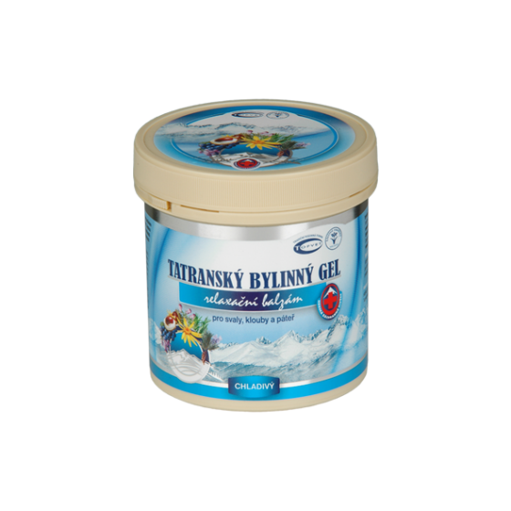 Tatranský bylinný gel - chladivý 250 ml Tatranský bylinný gel - chladivý 250 ml