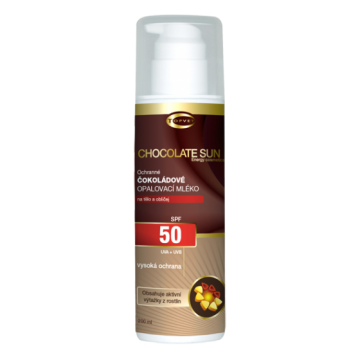 Čokoládové opalovací mléko OF 50 200 ml Čokoládové opalovací mléko OF 50 200 ml