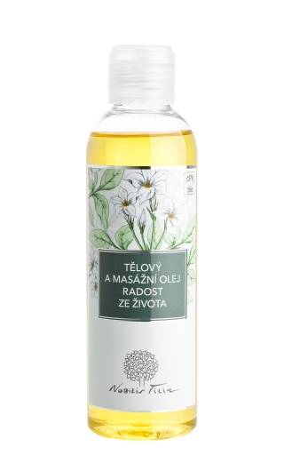 Tělový a masážní olej Radost ze života 200 ml Tělový a masážní olej Radost ze života 200 ml
