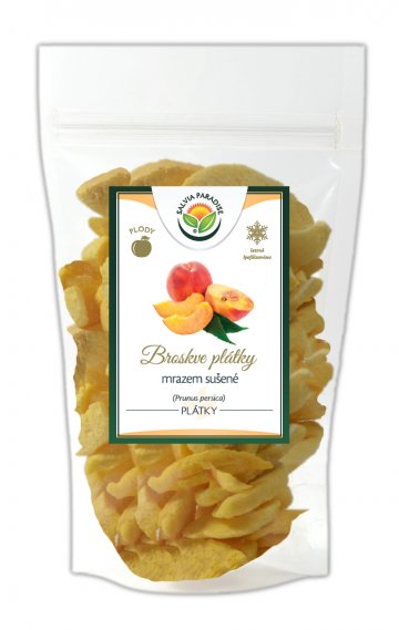 Broskve plátky sušené mrazem - lyofilizované 250 g Broskve plátky sušené mrazem - lyofilizované 250 g