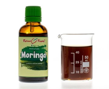 Moringa - bylinné kapky (tinktura z moringy) 50 ml