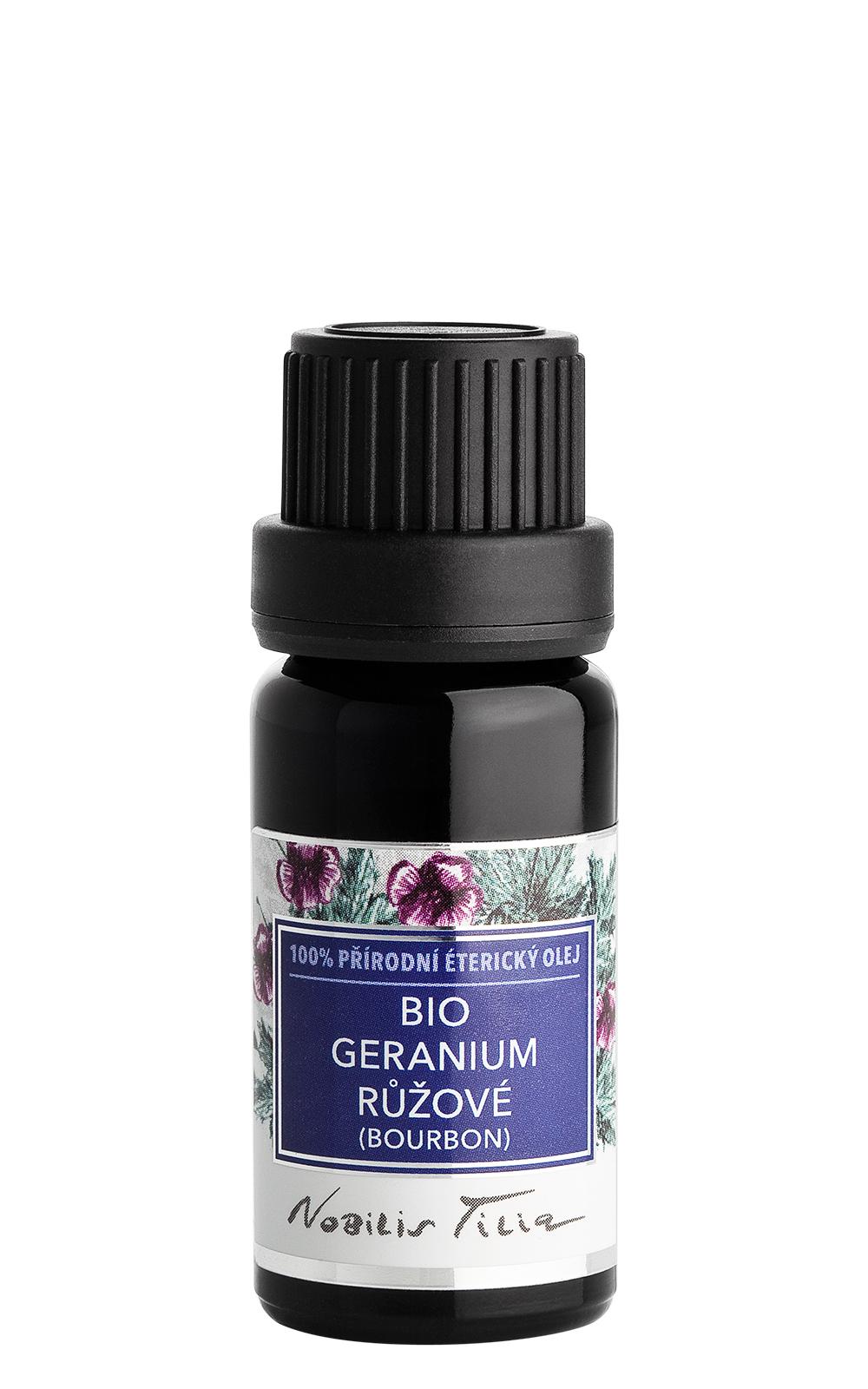 Bio Geranium růžové (bourbon) 2 ml tester sklo Bio Geranium růžové (bourbon) 2 ml tester sklo