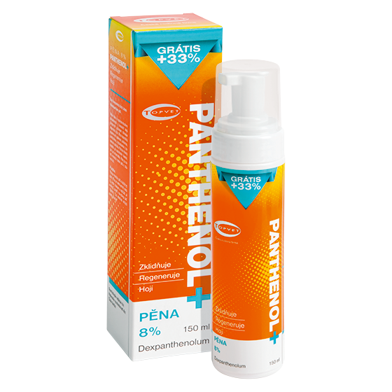 PANTHENOL + PĚNA 8% 150 ml PANTHENOL + PĚNA 8% 150 ml