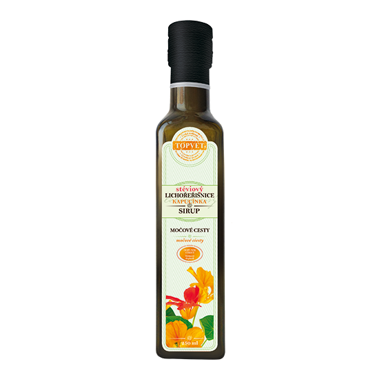 Lichořeřišnicový steviplus sirup - farmářský 250 ml Lichořeřišnicový steviplus sirup - farmářský 250 ml