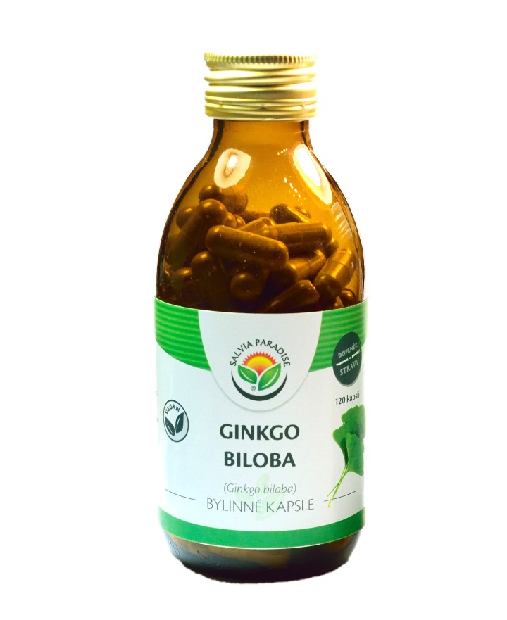 Ginkgo biloba - Jinan kapsle 120 ks Ginkgo biloba - Jinan kapsle 120 ks