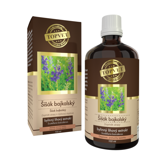 Šišák tinktura - kapky 100 ml Šišák tinktura - kapky 100 ml