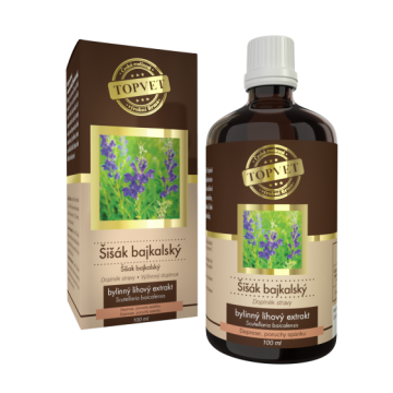 Šišák tinktura - kapky 100 ml Šišák tinktura - kapky 100 ml
