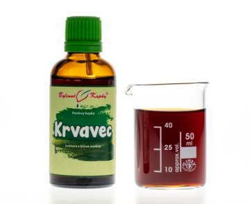 Krvavec - bylinné kapky (tinktura) 50 ml