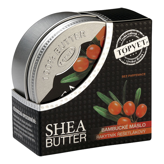 Bambucké máslo (shea butter) s rakytníkem 100 ml Bambucké máslo (shea butter) s rakytníkem 100 ml