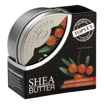 Bambucké máslo (shea butter) s rakytníkem 100 ml Bambucké máslo (shea butter) s rakytníkem 100 ml