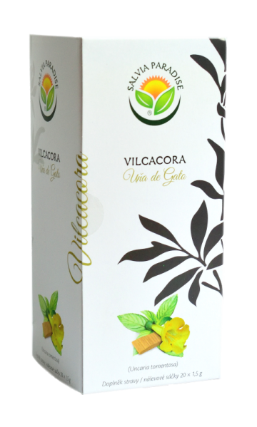 Vilcacora - Uňa de Gato nálevové sáčky 20 x 1.5 g Vilcacora - Uňa de Gato nálevové sáčky 20 x 1.5 g