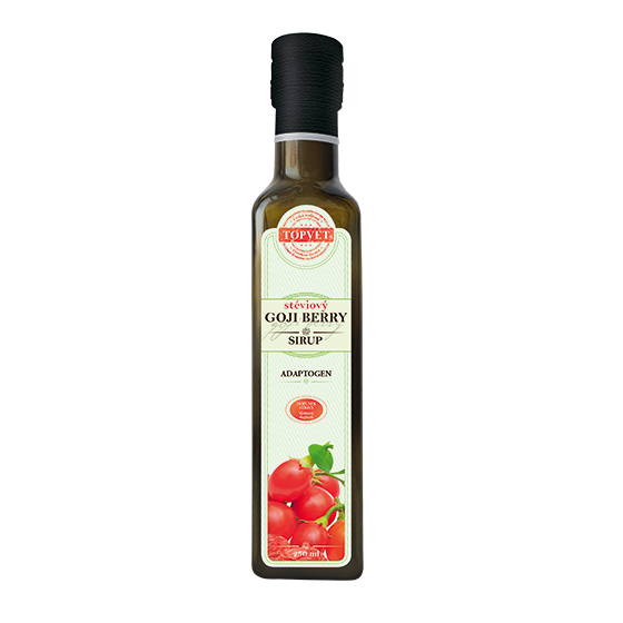 Goji berry steviplus sirup - farmářský 250 ml Goji berry steviplus sirup - farmářský 250 ml