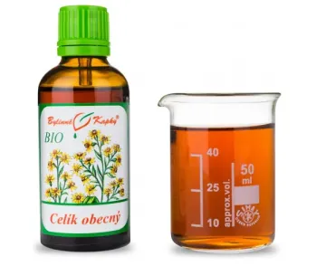 Celík (zlatobýl) obecný BIO - bylinné kapky (tinktura) 50 ml