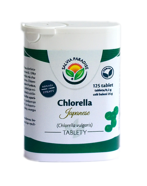 Chlorella Japanese tablety 25 g Chlorella Japanese tablety 25 g